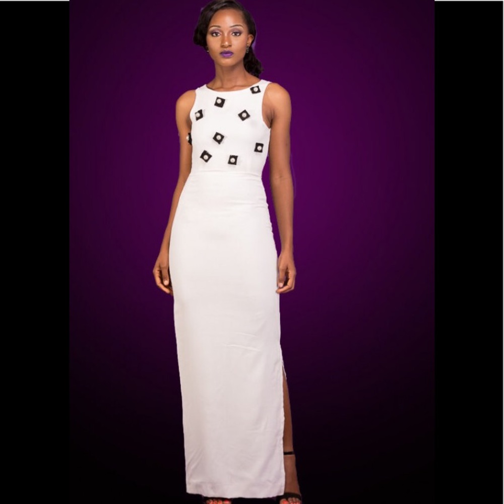 Lady BIBA Zendaya Maxi Dress White